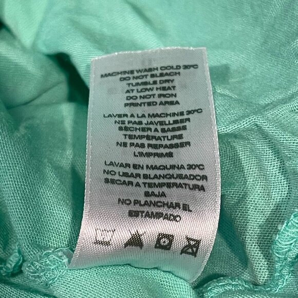 Sundry Light Green Tee Dress with Side Twist - Size XS - NWT - Picture 5 of 6